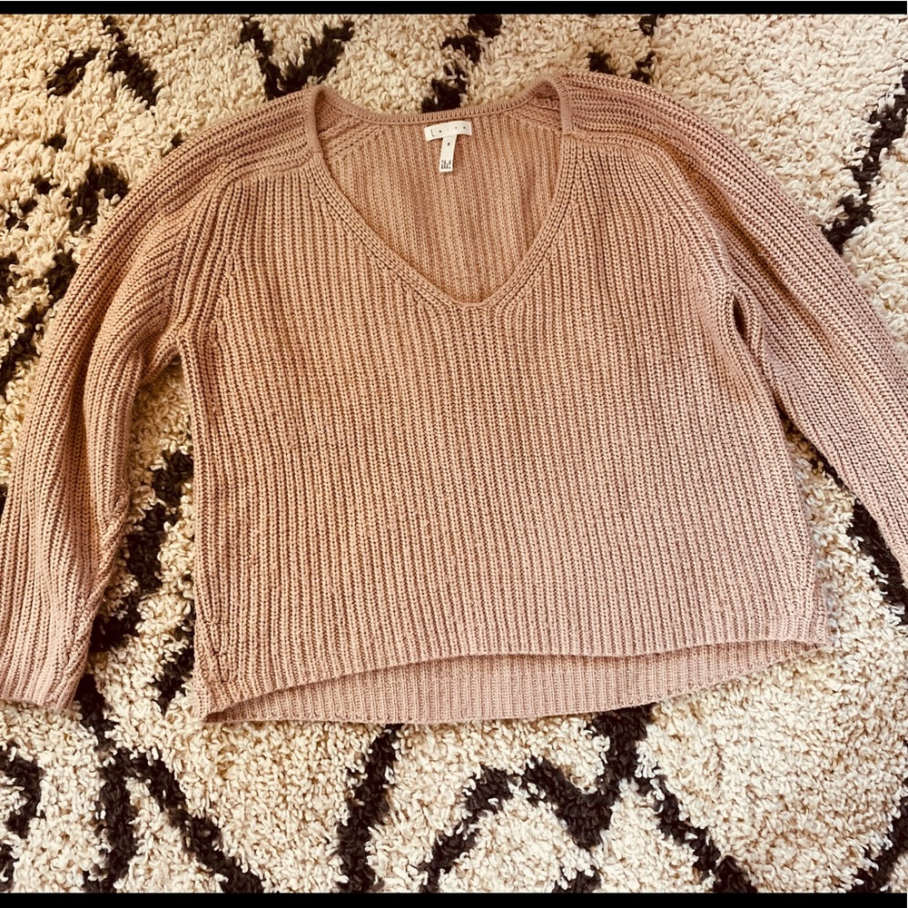 Leith blush sweater size medium